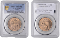 Edward VII (1901-1910), Penny, 1903 (F 158; BMC 2208; S 3990). Much original colour and lustre, good extremely fine...