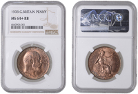 Edward VII (1901-1910), Penny, 1908 (F 166; BMC 2213; S 3990). Prettily toned and lustrous, good extremely fine...