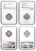 Victoria, Sixpences (2), 1850 5/3, 1858 (ESC 3186, 3200; S 3908) [2]. The first toned, good very fine, the latter...