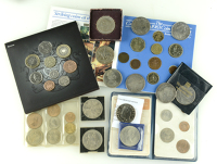 William III, Crowns (2), both 1696, first bust, edges octavo (ESC 995; S 3470); together with miscellaneous British...