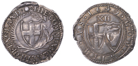 Commonwealth (1649-1660), Shilling, 1649, mm. sun on obv. only, no stops by mark of value, 5.92g/3h (ESC 69; N 2724;...
