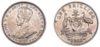Australia, George V, Shilling, 1912, London (KM 26). Lightly toned, good very fine	 £100-£120