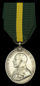 Territorial Force Efficiency Medal, G.V.R. (200038 Pte. T. Davies. 4/R.W. Fus:) minor edge bruise, very fine	 £70-£90