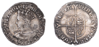 Mary (1553-1554), Groat, mm. pomegranate, reads fra z hib regi, 1.94g/4h (N 1960; S 2492). Better than very fine,...