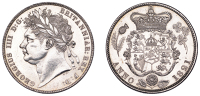 George IV (1820-1830), Halfcrown, 1821 (ESC 2360; S 3807). Cleaned bright, extremely fine	 £120-£150