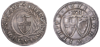 Commonwealth (1649-1660), Proof Shilling, 1651, mm. sun on obv. only, no stop after the, 6.06g/6h (ESC 91; Oddie,...