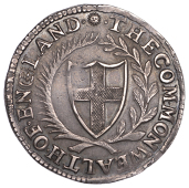 Commonwealth (1649-1660), Proof Shilling, 1651, mm. sun on obv. only, no stop after the, 6.06g/6h (ESC 91; Oddie,...