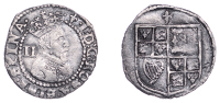 James I (1603-1625), First coinage, Halfgroat, mm. lis, first bust, 0.85g/2h (N 2076; S 2649). Good fine, light...