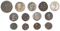Roman Provincial Coinage, TARRACONENSIS, Carthago Nova, Augustus, As, c. 27 BC - AD 14, citing the duoviri C. Varius...