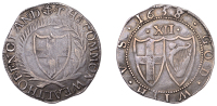 Commonwealth (1649-1660), Shilling, 1658/7/6, mm. anchor on obv. only, g over d in england, 5.75g/7h (ESC 168 var.;...