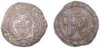 Commonwealth (1649-1660), Shilling, 1660, mm. anchor on obv. only, 5.98g/4h (ESC 170; N 2725; S 3218). Good fine and...