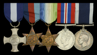A fine Second War Norway 1940 operations D.S.C. group of five awarded to Lieutenant (E.) C. C. Loder, Royal Navy,...