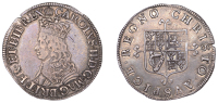 Charles II (1660-1685), First Hammered issue, Shilling, mm. crown on obv. only, no stop after regno, large harp,...