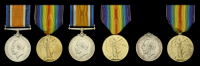 Pair: Gunner C. E. Hollis, Royal Horse Artillery, who served a month on the Western Front when just 15 years of...