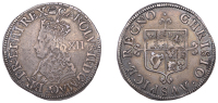 Charles II (1660-1685), Second Hammered issue, Shilling, mm. crown on obv. only, reads br fr et hi, 5.94g/3h (ESC...