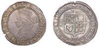 Charles II (1660-1685), Third Hammered issue, Shilling, mm. crown, reads brit fr et hib, no stops by obv. mm.,...