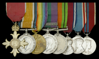 A Second War ‘Exeter Blitz’ O.B.E. group of eight awarded to Town Clerk and Air Raid Precautions Controller,...