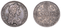 Charles II (1660-1685), Milled coinage, Shilling, 1666, first bust variety, elephant below, harp with 5 strings,...