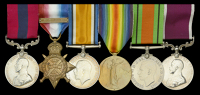 The outstanding and regimentally unique Russian Intervention D.C.M. group of six awarded to Company Sergeant Major...