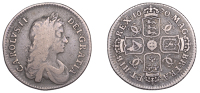 Charles II (1660-1685), Milled coinage, Shilling, 1670, second bust, harp with 8 strings, 5.57g/6h (ESC 517; S...
