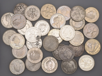 Charles II, Crown, 1676, third bust, edge vicesimo (ESC 397; S 3358); William and Mary, Crown, 1692, 2 over inverted...