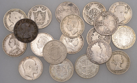 William and Mary, Halfcrown, 1689, first shield, no frosting, pearls, edge primo (ESC 835; S 3434); William III,...