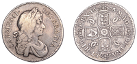 Charles II (1660-1685), Milled coinage, Shilling, 1676/5, second bust, harp with 6 strings, 5.84g/6h (ESC 539;...