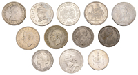Miscellaneous, CEYLON, Elizabeth II, 5 Rupees, 1957, 2500 Years of Buddhism, London (KM 126); FRENCH INDOCHINA,...
