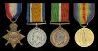 Four: Captain J. L. Ogilvie, Royal Naval Reserve, who was shipwrecked on the Norfolk coastline in 1916

1914-15...