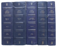 [Anon], Corpus Nummorum Italicorum, I, Casa Savoia, 532pp, 42 plates; II, Piemonte e Sardegna, 506pp, 48 plates;...