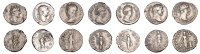 Hadrian (117-138), Denarius, 137-8, laureate head right, rev. Hadrian standing left, holding patera over altar to...