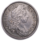 William III (1694-1702), Proof Shilling, 1698, third bust variety, harp with 5 strings, edge plain, 7.65g/6h (ESC...