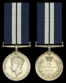 An unusual Second War D.S.M. awarded to Able Seaman R. G. Jordinson, Royal Navy, who was decorated for H.M.S....
