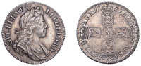 William III (1694-1702), Shilling, 1701, fifth bust, harp with 6 strings, 5.95g/5h (ESC 1155; S 3516). Minor surface...