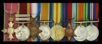 A Great War O.B.E. group of eight awarded to Captain W. E. Cornabe, Royal Navy, the recipient of a scarce 2-clasp...