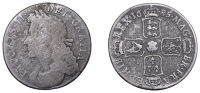 James II (1685-1688), Shilling, 1685, plume in centre of rev., harp with 5 strings, 5.61g/6h (ESC 763; S 3411)....