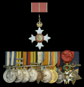 The Great War C.B.E. group of eleven awarded to Vice-Admiral M. R. Hill, Royal Navy, who came under special notice...