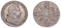 George I (1714-1727), Shilling, 1715, first bust, roses and plumes, harp with 10 strings, 6.06g/6h (ESC 1560; S...