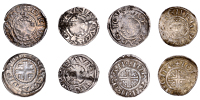 Henry II, Penny, class Ib, London, Pieres M, pieres · m · on · lvn, no curls, 1.41g/4h (N 963; S 1344); Richard...