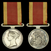 China 1842 (Mr. James Roddam Tate, Paymaster & Purser) original suspension, extremely fine	 £800-£1,000