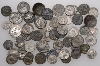 Miscellaneous Ancient Roman, Greek and Byzantine coinages, various denominations [Lot]. Varied state	 £100-£150