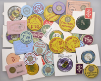 China, A large group of HONG KONG and MACAU Casino Tokens, various types [49]. Generally extremely fine or better,...