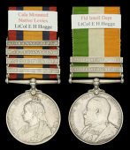 Pair: Lieutenant-Colonel E. H. Hogge, Cala Mounted Native Levies and Field Intelligence Department

Queen’s...