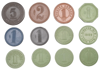 Chile, Société Français des Mines de Cuivre, Collahuasi La Grande, Tarapaca 5 Pesos, undated (c. 1914), a...