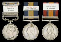 Three: Agent or Guide C. C. McMillan, Field Intelligence Department, late Cape Mounted Rifles

South Africa...