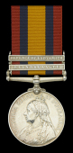 The Queen’s South Africa Medal awarded to Private G. Roper, Devonshire Regiment, who was killed in action at Wagon...