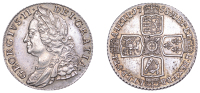 George II (1727-1760), Shilling 1758 (ESC 1734; S 3704). Light cabinet tone, extremely fine	 £100-£120