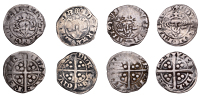 Edward I, Pennies (3), all Berwick-upon-Tweed, class IVb, 1.42g/3h, class IVc (2), 1.18g/6h, 1.19g/10h (N 1079-80; S...
