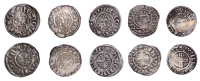 John, Penny, class VIb1, London, Ilger, ilger · on · lvnde, 1.45g/1h (N 975/1; S 1354); Henry III, Short Cross...