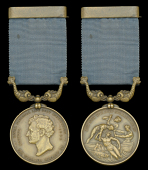A fine Second War Royal National Lifeboat Institution Hillary bronze Medal awarded to Crew Member G. Lake, of the...